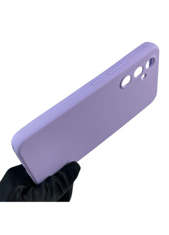 Чехол для Galaxy A54 5G (SM-A546E) силиконовый с микрофиброй нескользящий на самсунг а54 5г сиреневый Samsung (366390178)