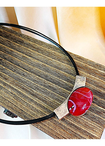 Колье с большим кулоном в винтажном стиле No Brand (361971499)