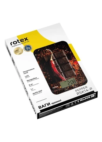 Весы кухонные RSK14-P pepper Rotex (392231311)