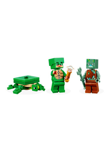Конструктор Пляжний будинок у формі черепахи колір різнокольоровий ЦБ-00241953 Lego (282818373)