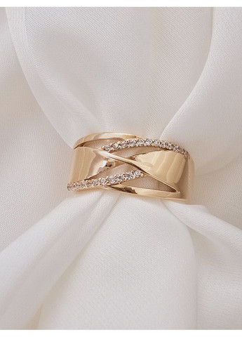 Золотое кольцо с фианитами (17р) 1106271101-1к SOVA jewelry house (365814904)