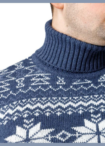 Голубой зимний мужской свитер цвет голубой cb-00233280 Gerekli