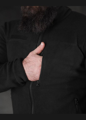 Мужской демисезонный костюм Полиция штаны + кофта черный No Brand