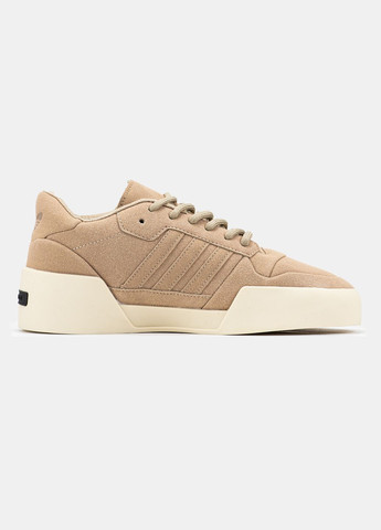 Бежеві Осінні кросівки чоловічі adidas forum 86 x fear of god beige white | адідас форум 86 бежеві білі No Brand