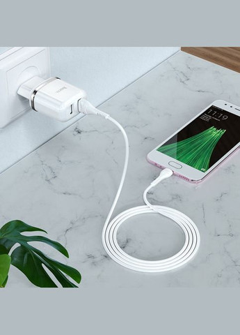 Сетевое зарядное устройство N4 Aspiring 2USB 2.4A micro-USB Hoco (323486056)