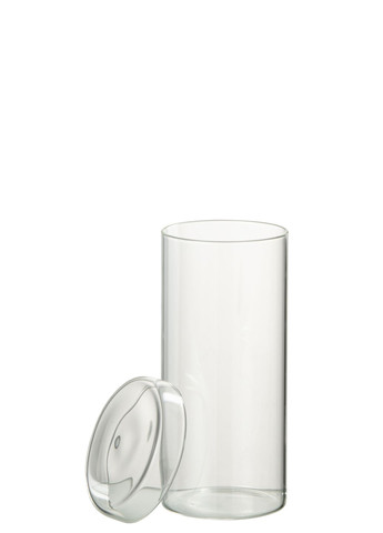 Банка ємність для зберігання скляна об'єм 590 мл Бельгія (30512) J-Line (305394741)