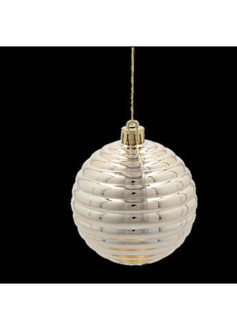 Елочные пластиковые шары комплект 4 шт, Ø 8 см, микс цветов Chomik (367114035)