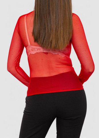 Гольф сітка однотонна жіноча, колір червоний, Ager (294181546)