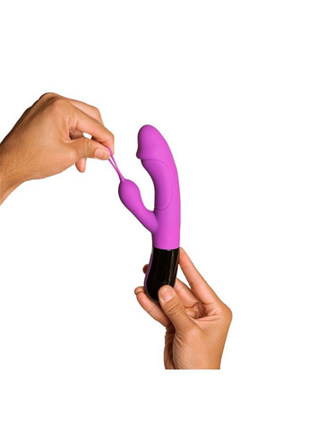 Вібратор-кролик Ares 2.0 з петелькою для пальця, що перезаряджається Adrien Lastic (369952907)