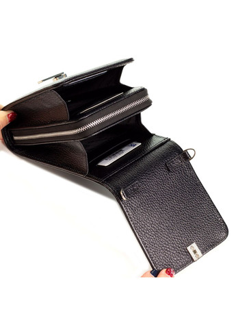 Шкіряна сумка гаманець на шию 40241-37-1 з відділенням для телефону Eminsa (261481732)