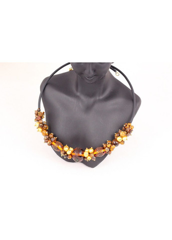 Чокер Гранат с натуральными речными жемчужинами 49 см No Brand (366963280)