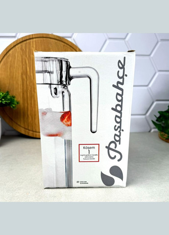 Глечик гранований із прозорою кришкою Кошем 1,4 л Pasabahce (303212697)