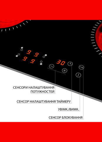 Варильна поверхня електрична MVH 6031 KBL MINOLA (344464852)