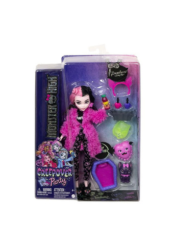 Кукла Дракулора "Лечная пижамная вечеринка" цвет разноцветный ЦБ-00247076 Monster High (294913035)
