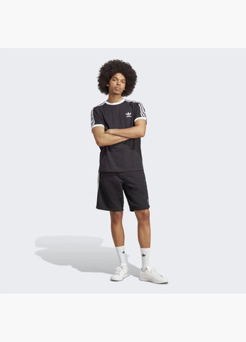 Черная футболка мужская adicolor classics 3-stripes tee black ia4845 adidas