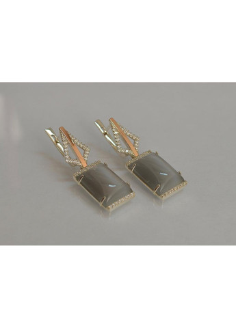 Серебряные серьги с кабашонами Silver Style (367112628)