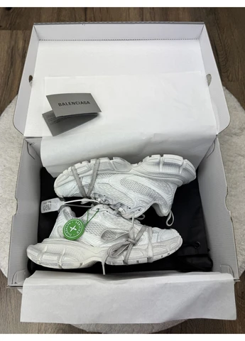 Білі кросівки чоловічі balenciaga 3xl white баленсіага білі демісезон No Brand