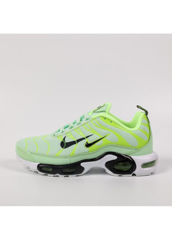 Серые демисезонные кроссовки мужские nike air max plus tn green найк аир макс тн плюс No Brand