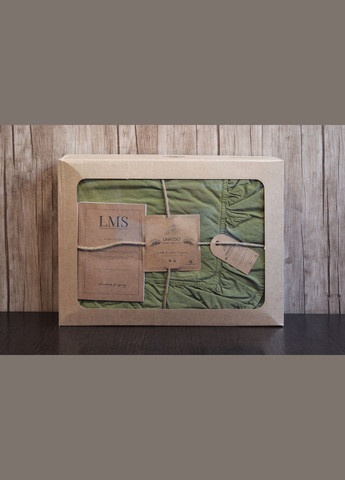 Постельное белье Stonewashed Exclusive Ranforce 200 х 220 см Olive Limasso (324624091)