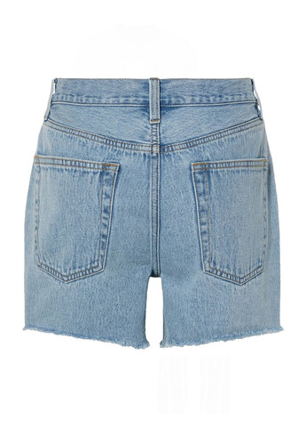 Женские джинсовые шорты с высокой посадкой с бахромой Esmara (338887804)