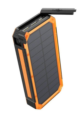 Зовнішній водонепроникний повербанк Solar Power Bank 50000 мА/год із ліхтарем (2104618804) No Brand (370605113)