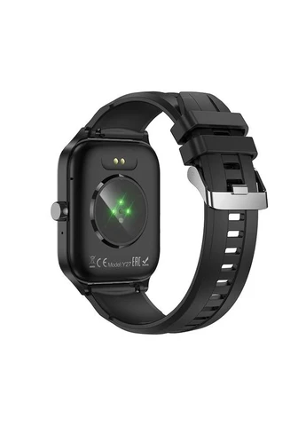 Смарт-часы Hoco Y27 цветной сенсорный 1,95" пластик черный No Brand (402117664)