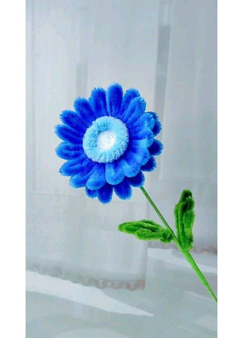 Синельний дріт (Пухнастий дріт), довжина 30 см, колір- білий, 10 шт. No Brand (301038983)