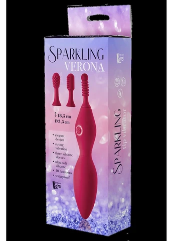Вібратор для клітора з насадками Dream Toys SPARKLING VERONA Dreamtoys (383082217)