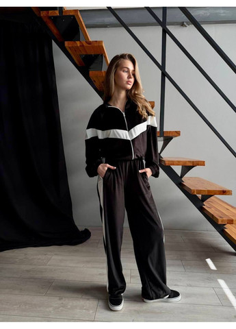 Костюм з акцентними вставками 😍 – ЗАМІР В ОПИСІ DK/DL Мода без кордонів (365715952)