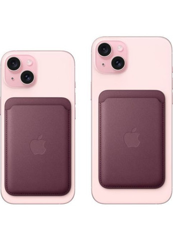 Чохол до мобільного телефона (MT253ZM/A) Apple iPhone FineWoven Wallet with MagSafe Mulberry (361110233)