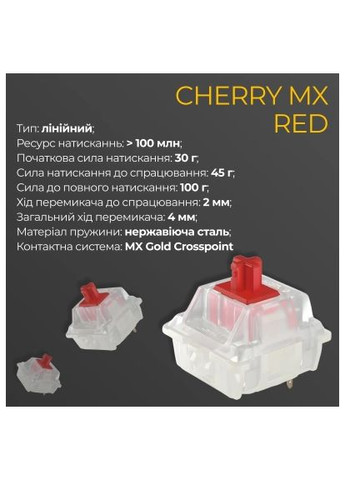 Клавіатура (DKON2167ST-RUAPXPWWWSC1) Ducky One 3 SF Cherry MX Red RGB UA USB White (358067544)