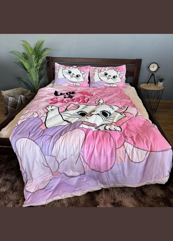 Постельное белье Love is Sweet велюр плюш полутораспальный 150х220 No Brand (301038196)