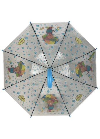 Детский прозрачный зонт-трость полуавтомат Rain (289977290)