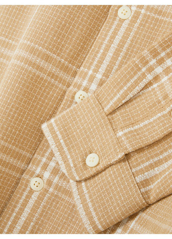 Бежевая рубашка Primark