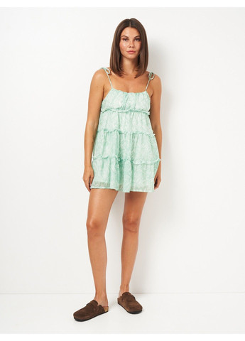 Летний женский сарафан SHEIN однотонный