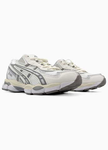 Кросівки жіночі і чоловічі Asics Gel-NYC grey beige | Асікс Гель-НЮК сірі бежеві No Brand сірі демісезони (316091162)