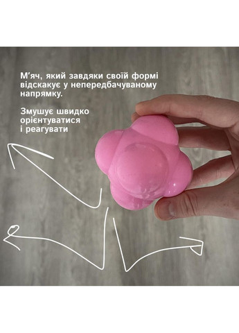 Мячик для реакции (тренажер реакции для детей и взрослых) No Brand (366666153)