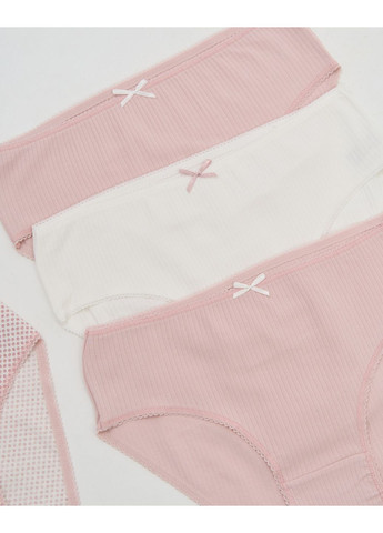 Набор женских трусиков неделек батал в рубчик Nicoletta (349444329)