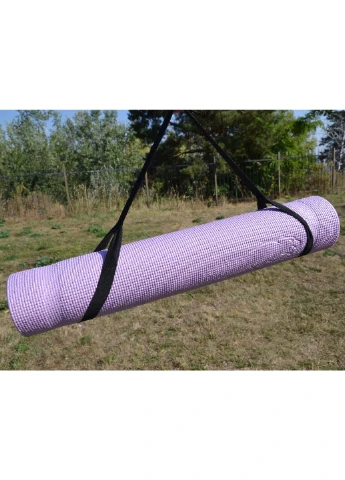 Коврик для йоги и фитнеса 4010 PVC Yoga Mat Лавандовый (173x61x0.6) PowerPlay (362914638)