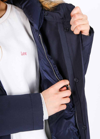 Темно-синій демісезонний Пуховик Rena Marx