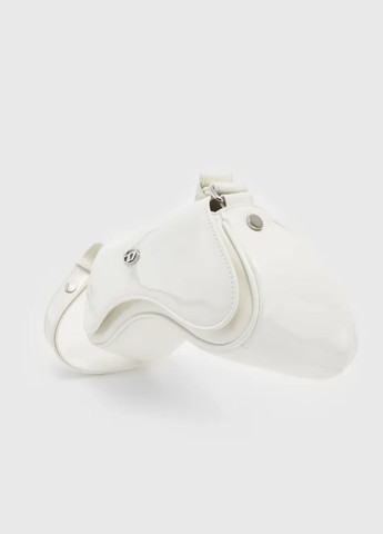 Сумка жіноча з логотипом Diesel X10221 P6255 Білий No Brand (333935877)