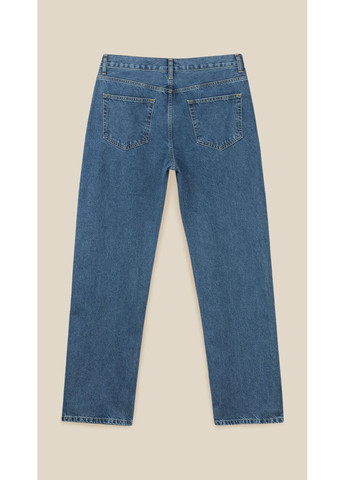 Комбинированные демисезонные джинсы мужские mbc02363 темно-синий shop (2888000023322) Regular Fit LAWA