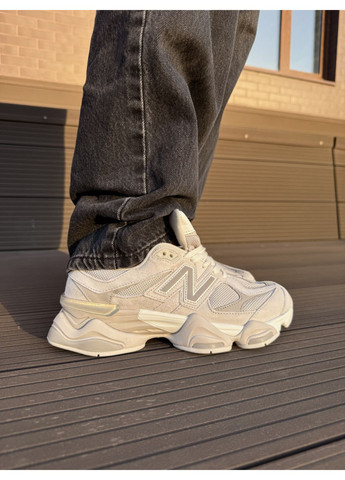 КРОСІВКИ ЖІНОЧІ NEW BALANCE 9060 BEIGE PREMIUM НЬЮ БЕЛАНС 9060 No Brand бежеві демісезони (368857803)