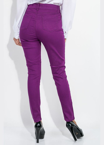 Летние женские брюки скинные, фиолетового цвета, 282F007 Time of Style (292131070)