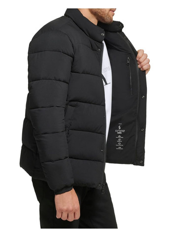 Черный демисезонный Пуховик Calvin Klein