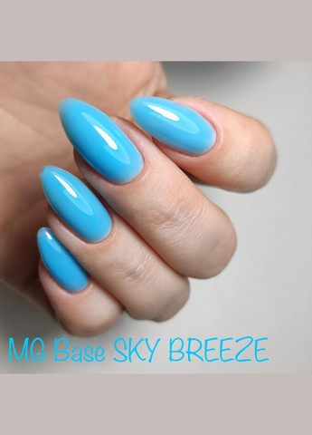 База для гель лака Sky Breeze небесно голубой 8ml Magic Girl (303635609)