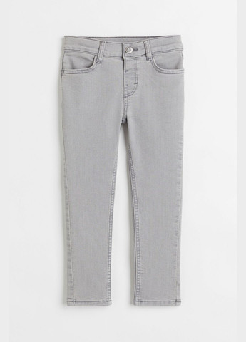 Синие демисезонные зауженные джинсы skinny superstretch skinny fit для мальчика 089266-002 H&M