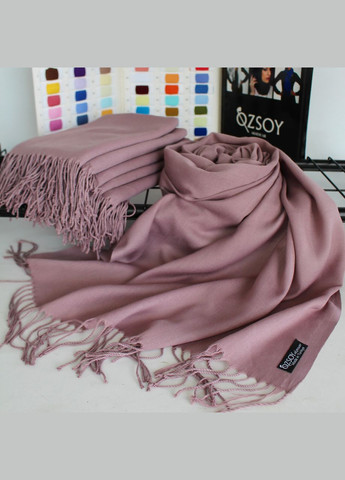 Шарф однотонний "Луїза" димно-бузковий 116054 Husta (322773623)