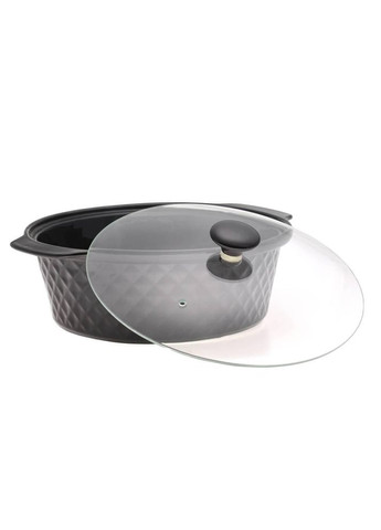 Мармит керамический круглый 3,5л с подставкой KM-6427. Kamille (358504930)