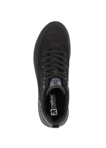 Черные осенние ботинки Rieker